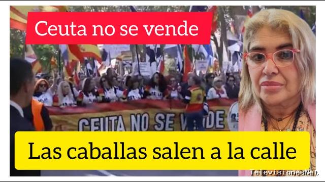 [Cutre Canal] (octubre 25, 2026) Mujeres caballas se manifiestan en Madrid «por una Ceuta segura, española y europea»